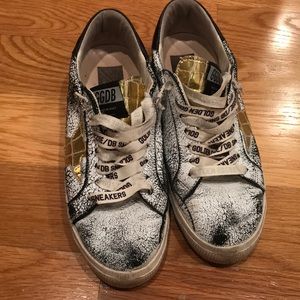 Women golden goose 8 sneakers distressed